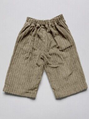 THE SIMPLE FOLK CORDUROY UTILITY TROUSERS IN SAND